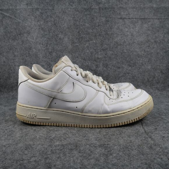 Nike Shoes Mens 11 Sneaker Air Force 1 Low Casual White Lace Up Lifestyle Active - Picture 1 of 12